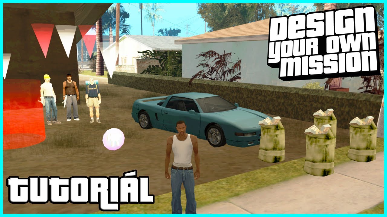 DYOM Tutoriál - Jak vytvořit vlastní misi v GTA San Andreas!