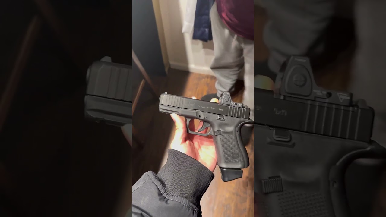 Glock 19 Gen 5 w/ Trijicon red dot sight