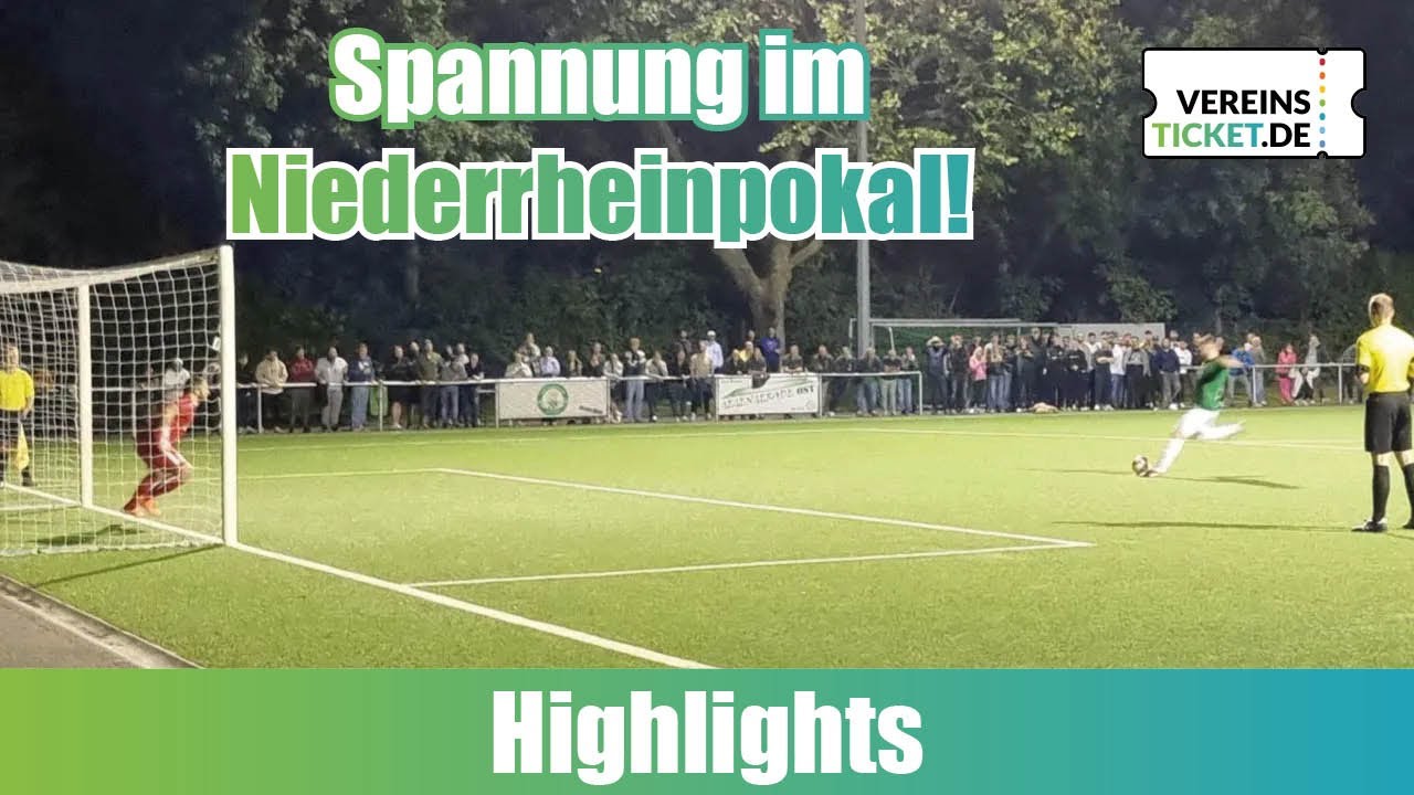 Spannung im Niederrheinpokal! VfR Krefeld-Fischeln - SC Union Nettetal