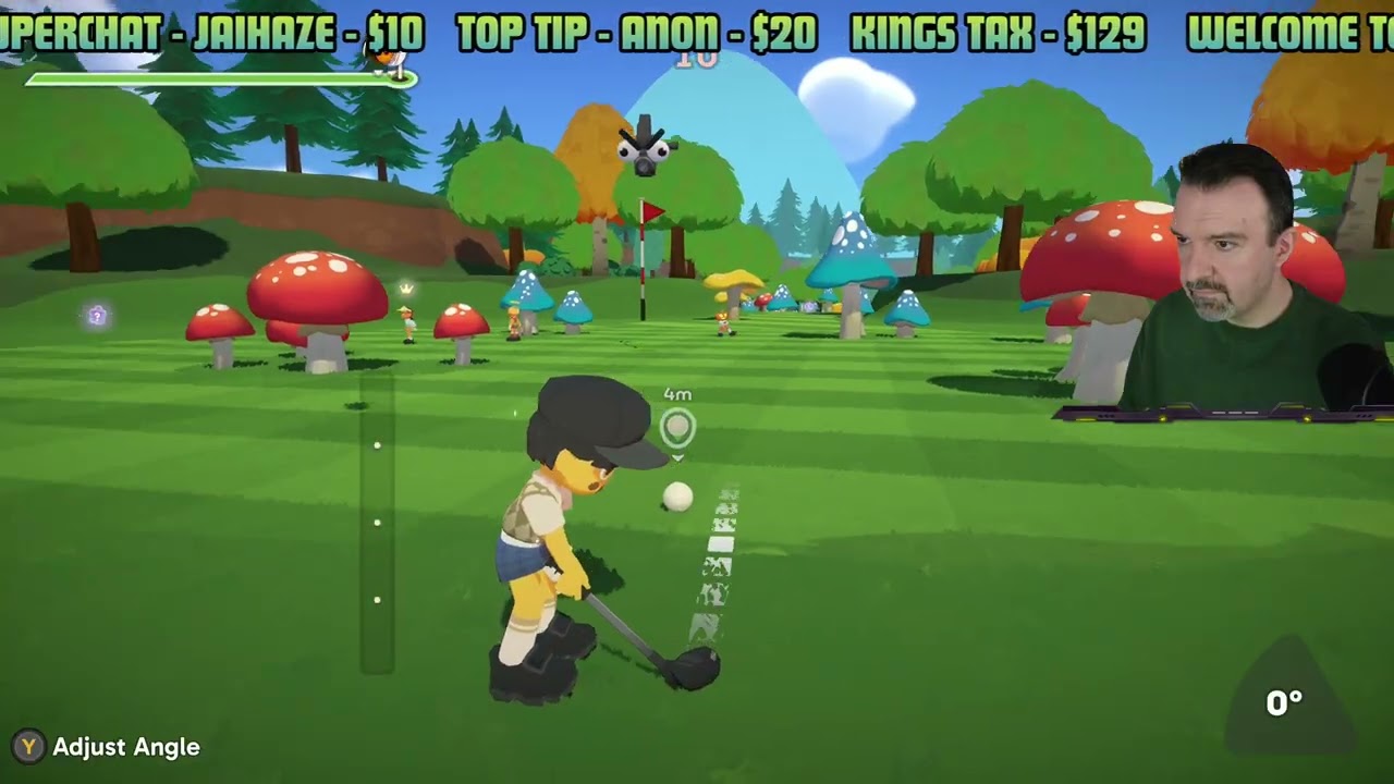 Безудержное веселье, праздничная атмосфера! DSP играет в Super Battle Golf.