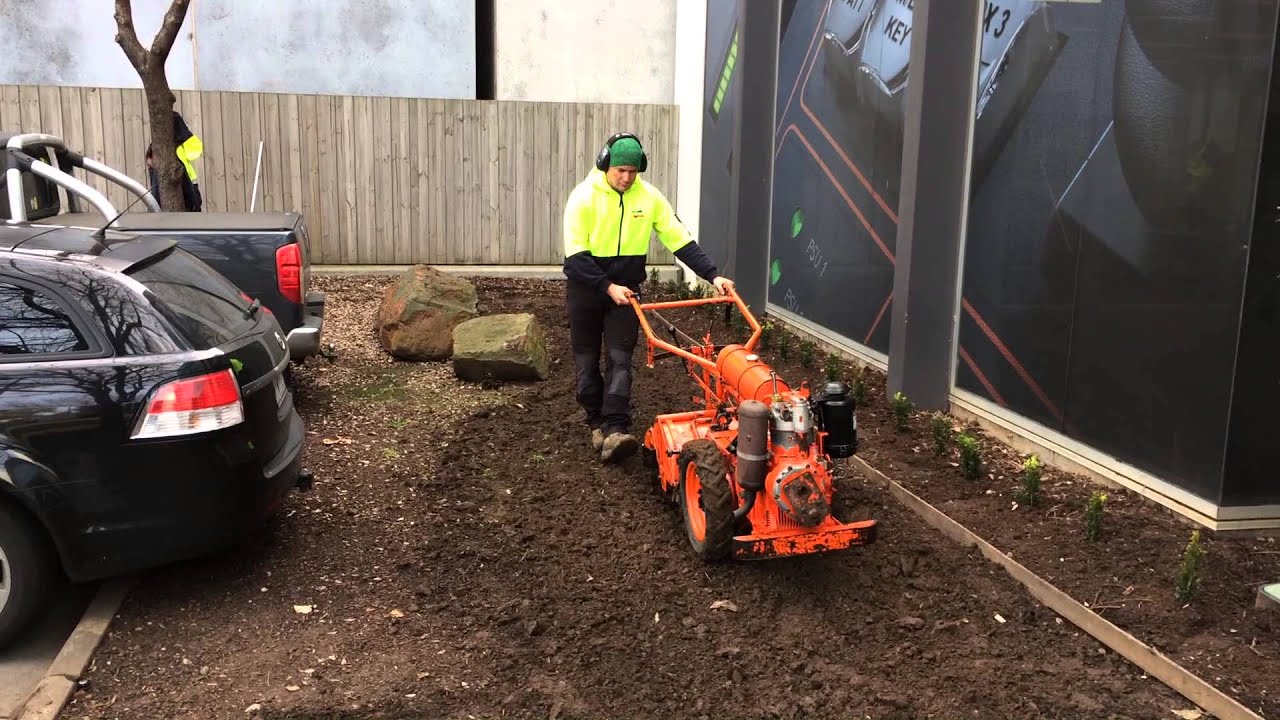 Howard Rotavator, Super Gem powered by a Hatz Diesel.