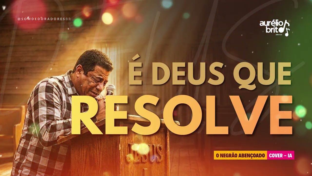 É DEUS QUE RESOLVE | MARCOS ANTÔNIO (COVER IA)