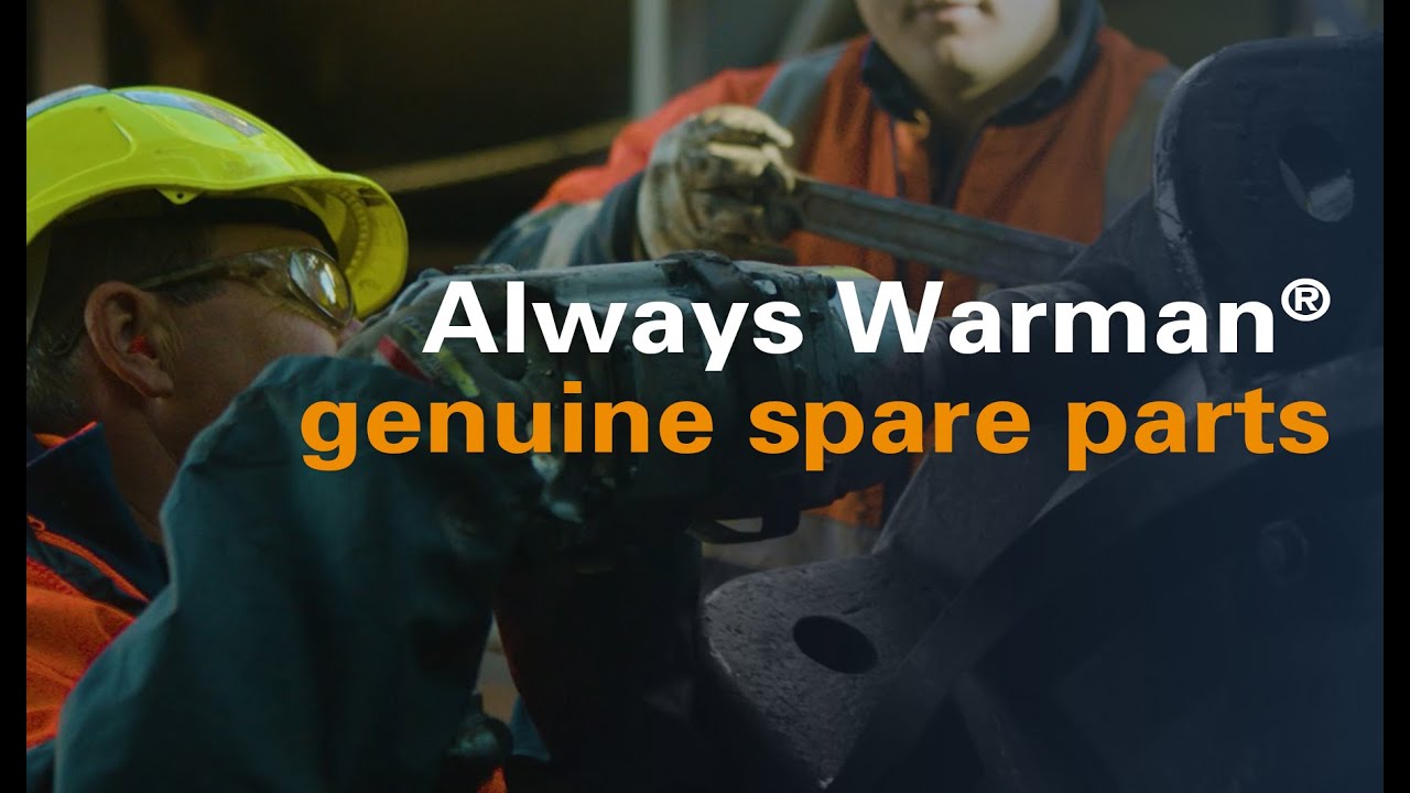 Always Warman® genuine spare parts
