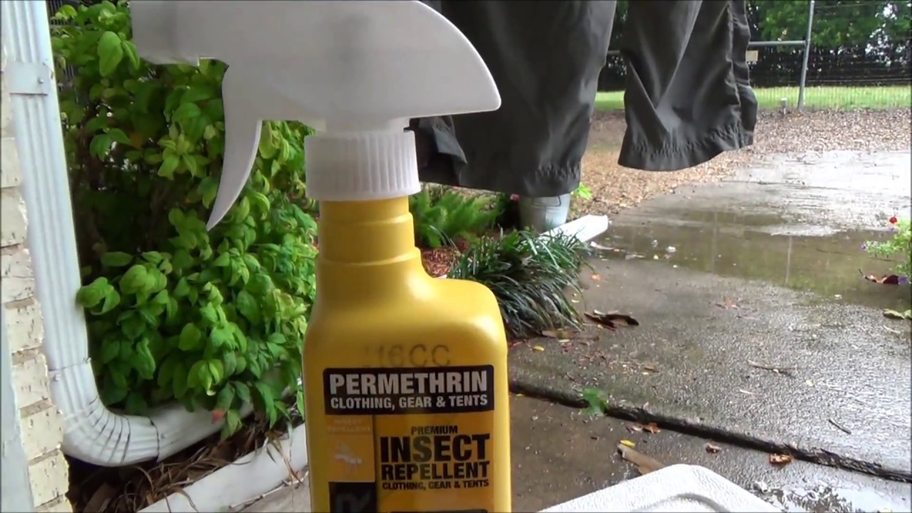 PERMETHRIN TREATMENT FOR HIKING & BACKPACKING GEAR