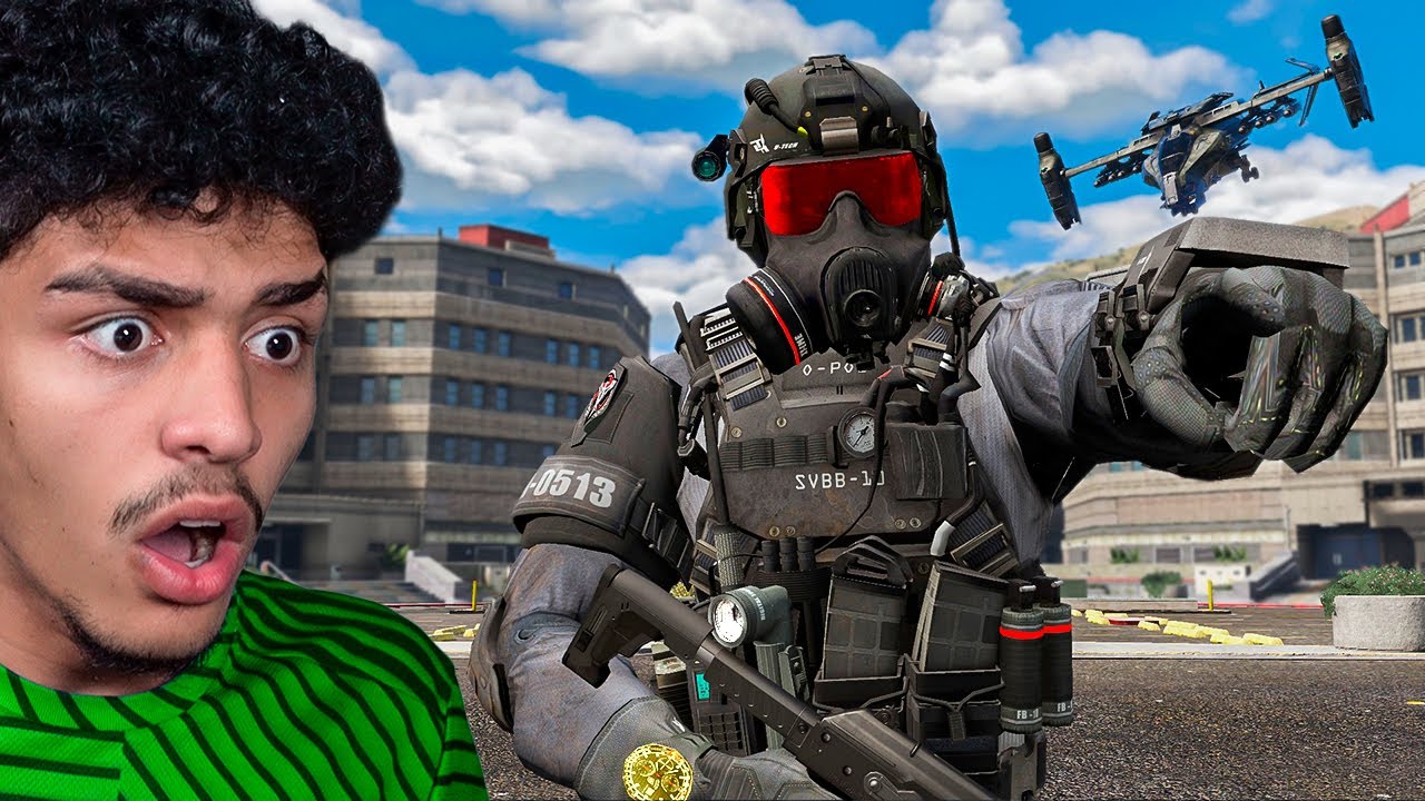 ENTREI PRAS FORÇAS ESPECIAIS NO GTA 5!!!