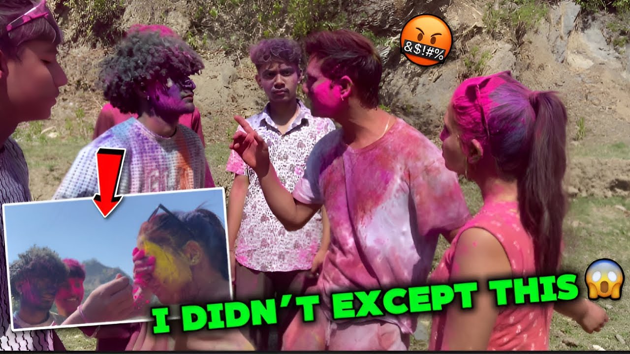 Holi Par Ladko Ne Ched Diya Prank On Suru || I didn’t Except This 😱😡