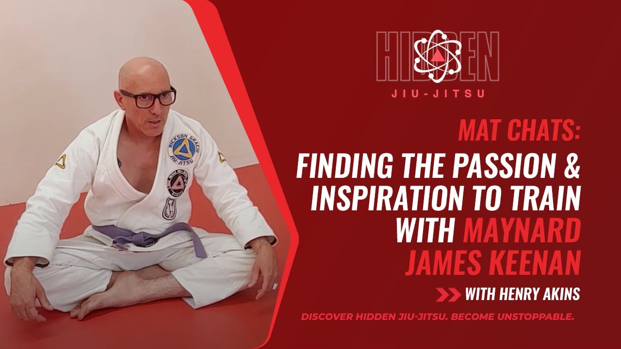 Hidden Jiu Jitsu Mat Chats - Episode 1 - Maynard James Keenan, The Inspiration to train