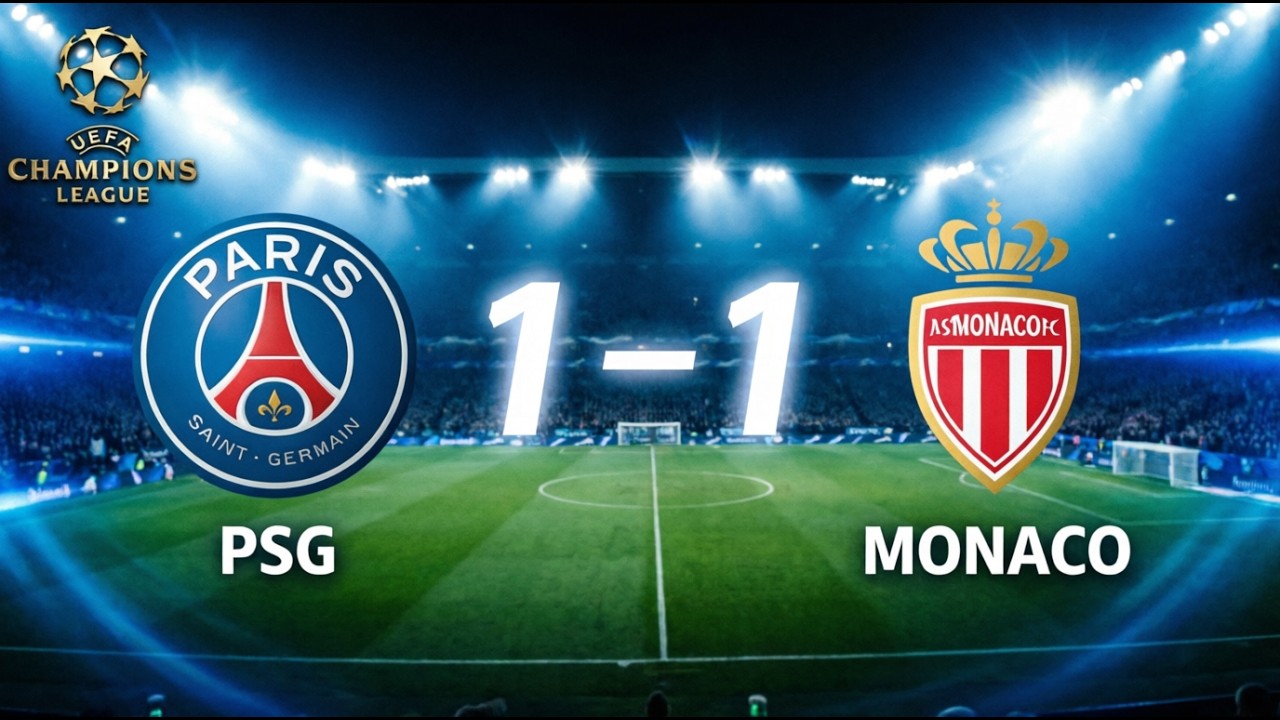 PSG vs Monaco 🔥 Champions League Simulation | SP Football Life 2026