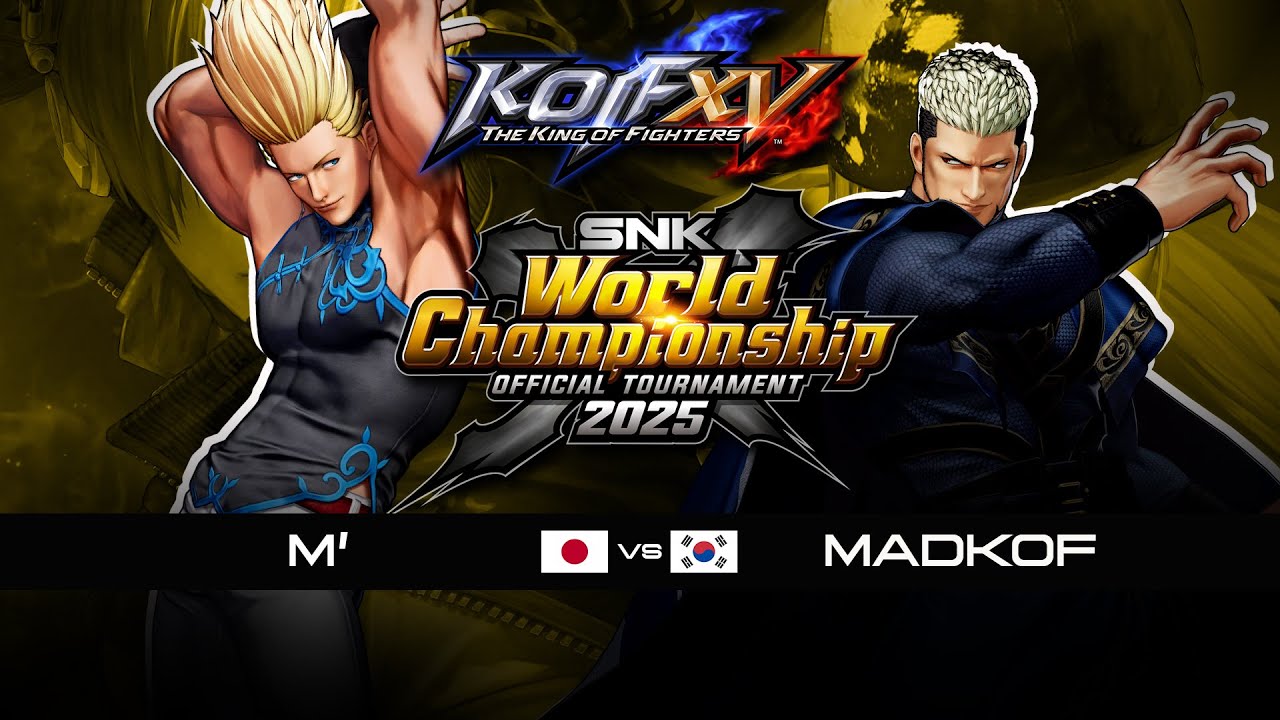 KOF XV 🇯🇵 SANWA M' против MADKOF 🇰🇷 | Чемпионат мира SNK 2025 | THE KING OF FIGHTERS XV #SWC2025