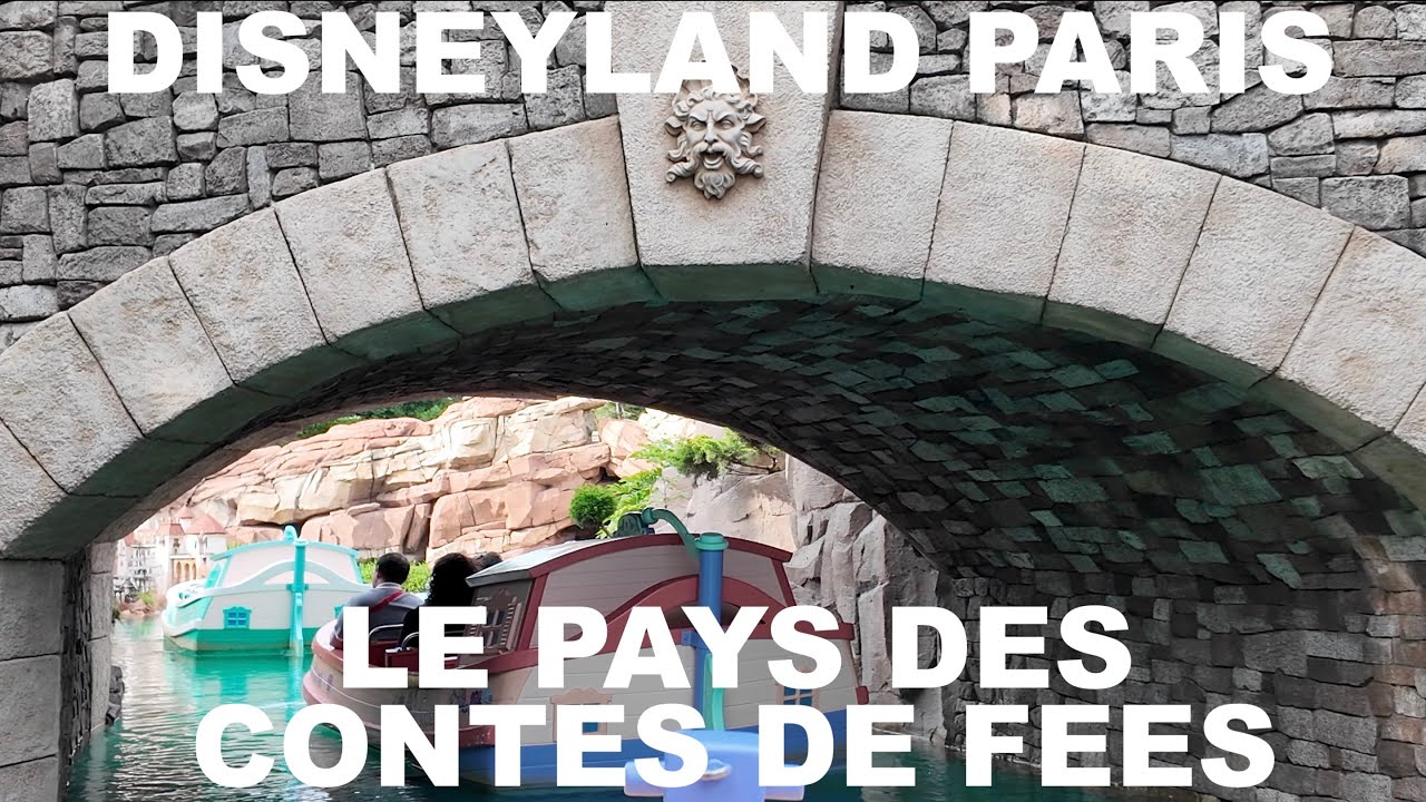 Sail Through a Storybook World 📖✨ Le Pays des Contes de Fées – Disneyland Paris