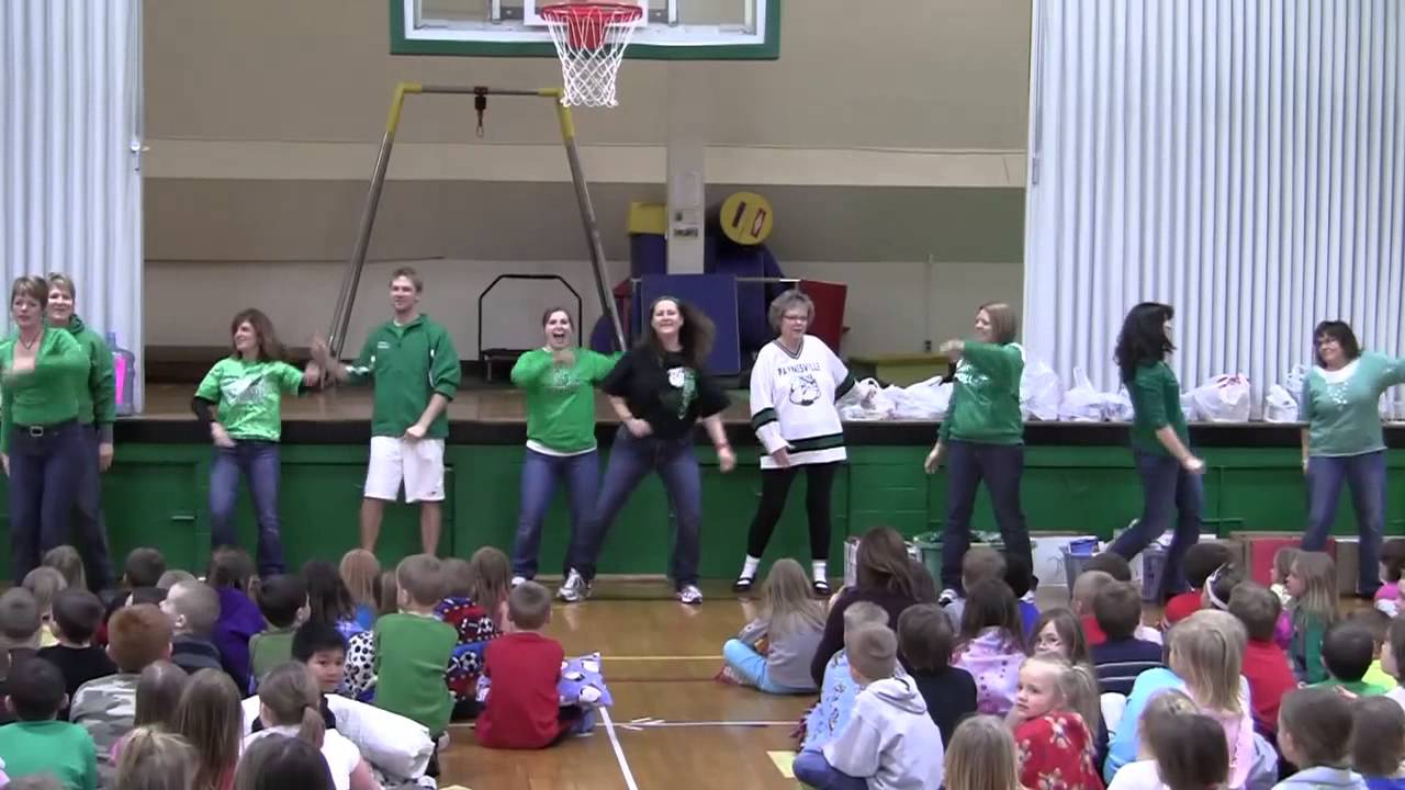 Paynesville Elementary School Food Drive Flash Mob