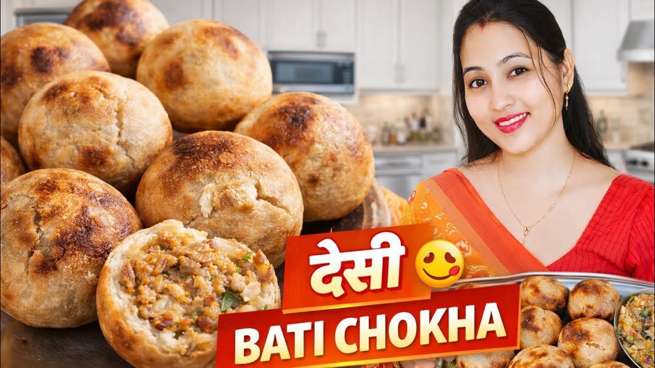 𝐁𝐚𝐭𝐢 𝐂𝐡𝐨𝐤𝐡𝐚 बनाने का सबसे आसान तरीका | 𝐀𝐮𝐭𝐡𝐞𝐧𝐭𝐢𝐜 𝐁𝐢𝐡𝐚𝐫𝐢 𝐑𝐞𝐜𝐢𝐩𝐞 ।