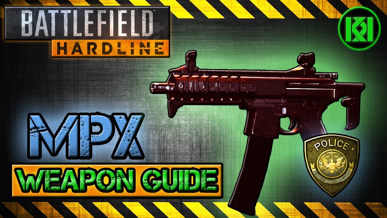 Battlefield Hardline MPX Review (Gameplay) Best Gun Setup | Weapon Guide (BFH)