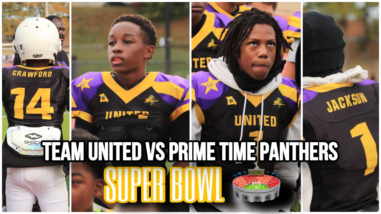 TEAM UNITED PULLS OFF HUGE SUPER BOWL WIN VS PRIME TIME PANTHERS!! 12U D2 CHAMPIONSHIP!!