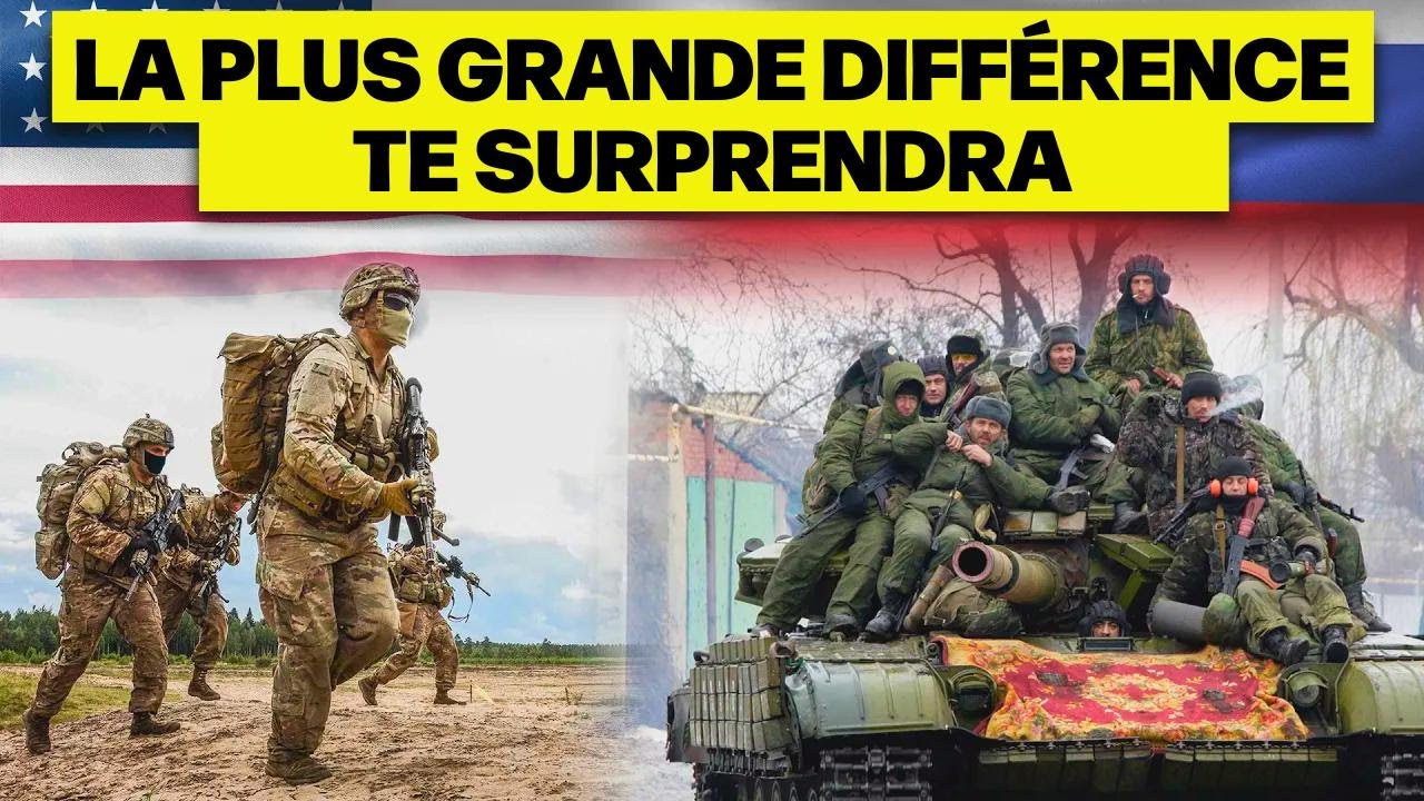 Quelle est la Vraie Diff&eacute;rence Entre les Soldats Am&eacute;ricains et Russes?