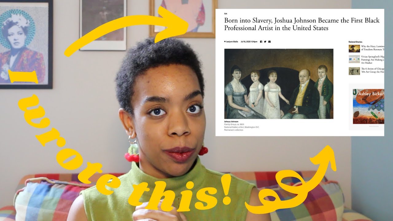 The First Black Artist You've Probably Never Heard Of! Joshua Johnson | Art in Color
