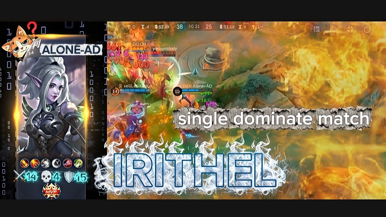 Irithel top 1 global build!! #mlbb #irithel 