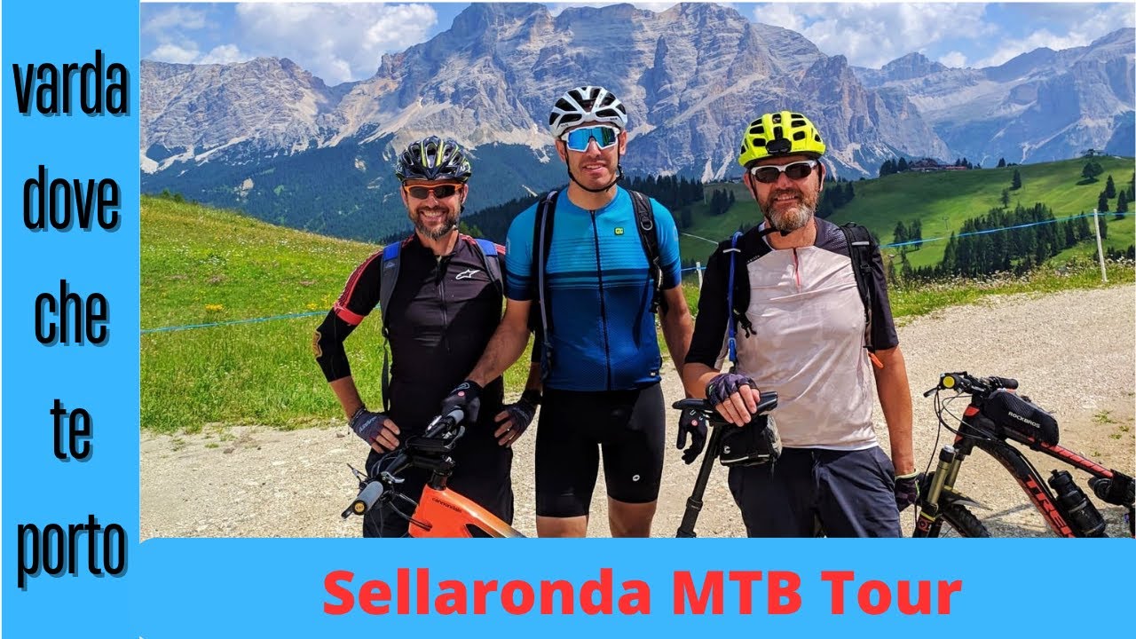 Sellaronda MTB Tour, senso orario.