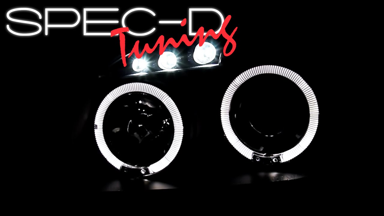 SPECDTUNING DEMO VIDEO: 2005-2010 CHEVY COBALT 2007-2009 PONTIAC G5 LED PROJECTOR HEADLIGHTS
