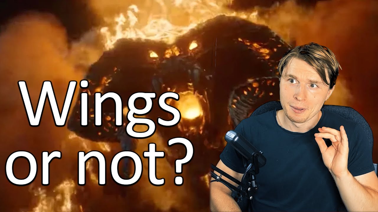 Did The Balrog Have Wings?  | Lord of the Rings Lore/Theory
