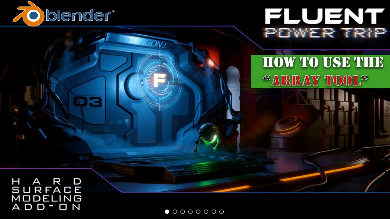 Blender Array - Fluent Power Trip Add-on