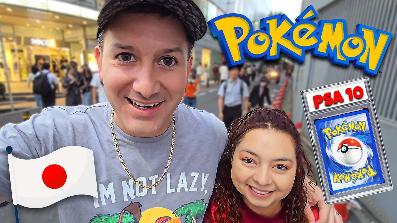 ONLY Day 1 in Japan and we Spent TOO MUCH on Pokemon Cards!