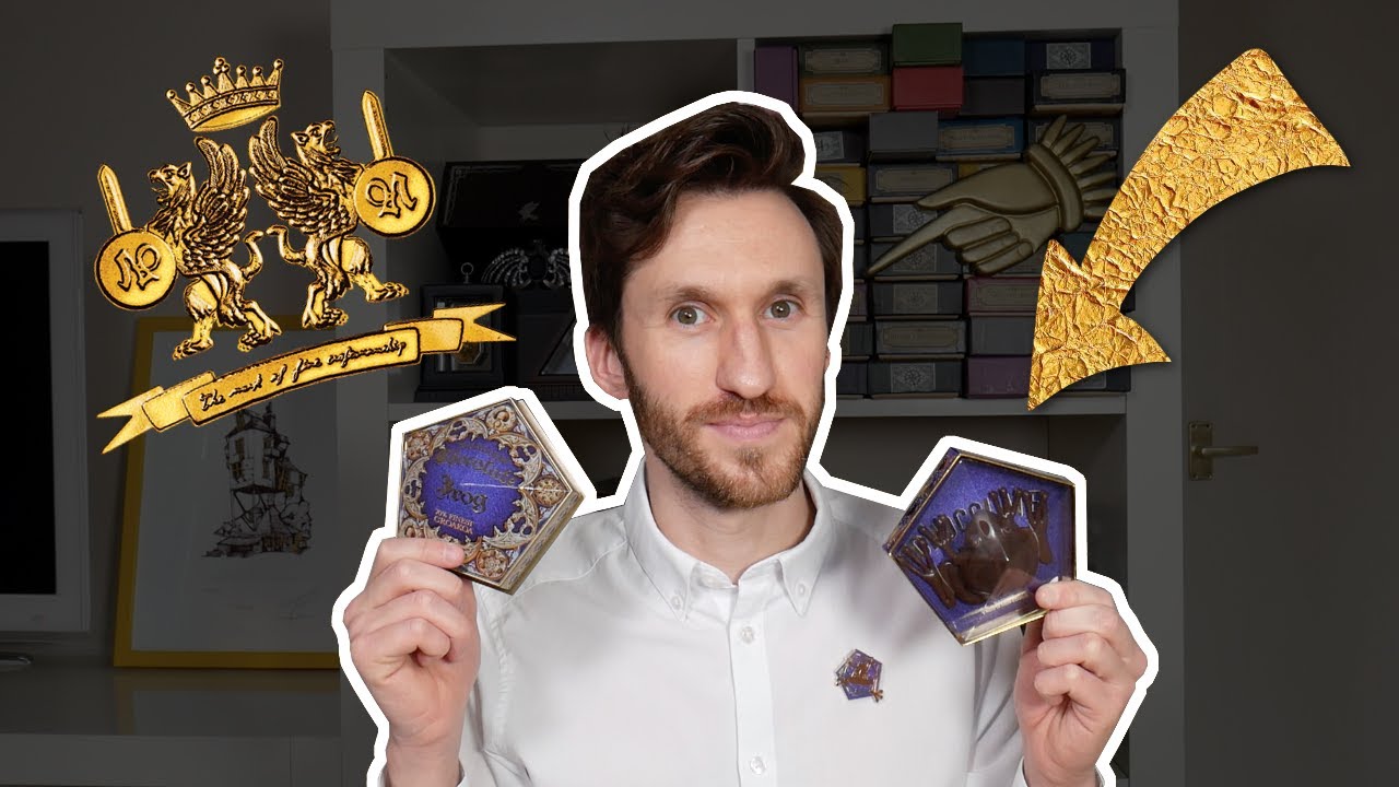 Noble Collection Chocolate Frog - The Two Replica Versions