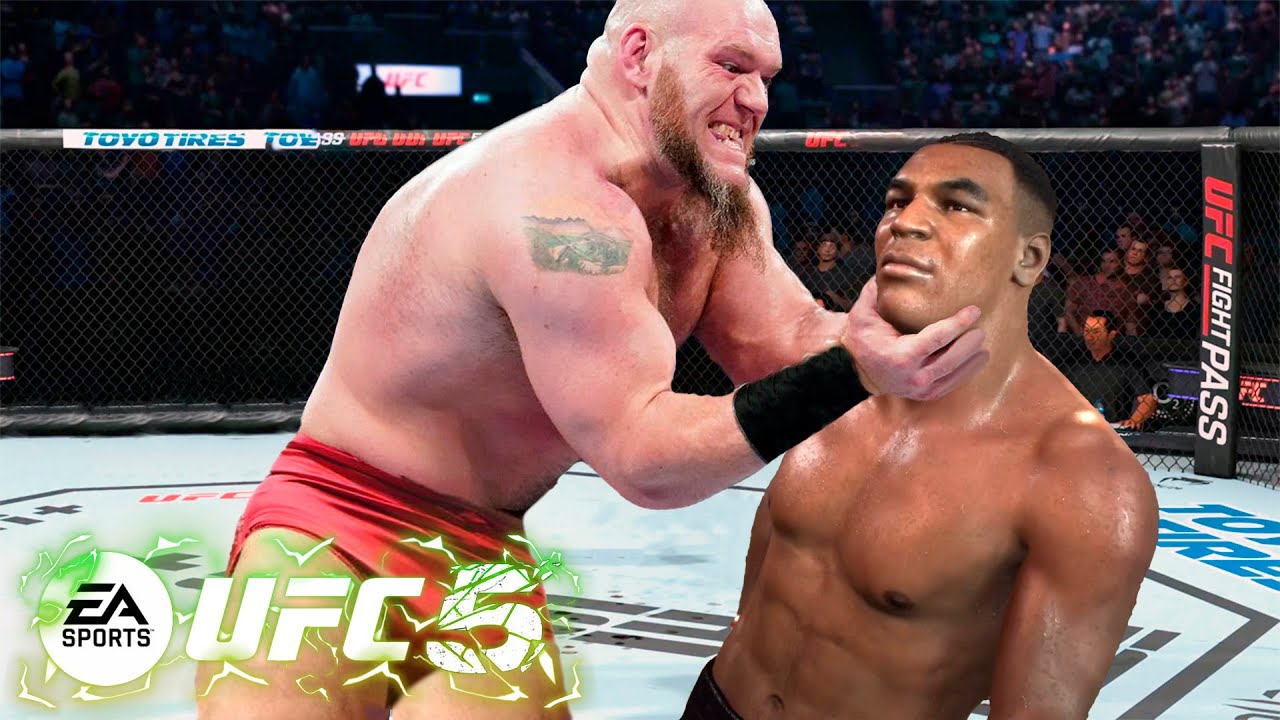 UFC5 Майк Тайсон против Ларса Салливана EA Sports UFC 5