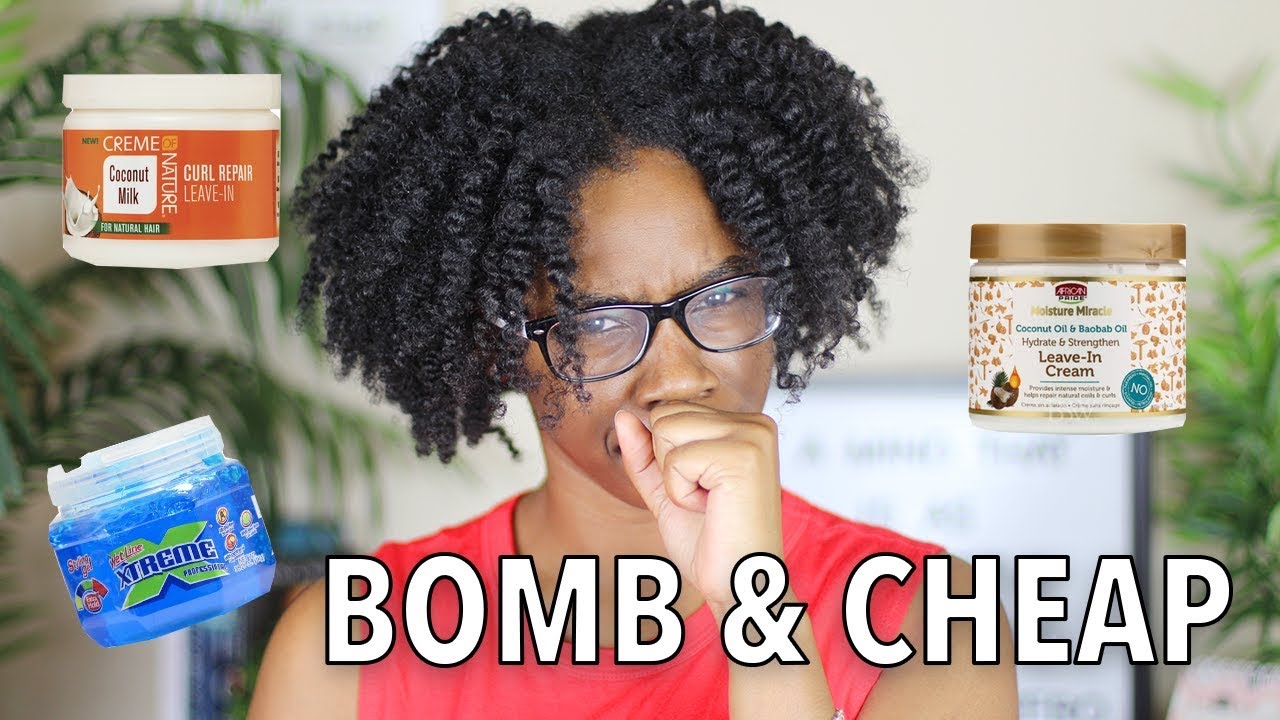 Cheap Natural Hair Products for 4c Hair | THAT ACTUALLY WORK