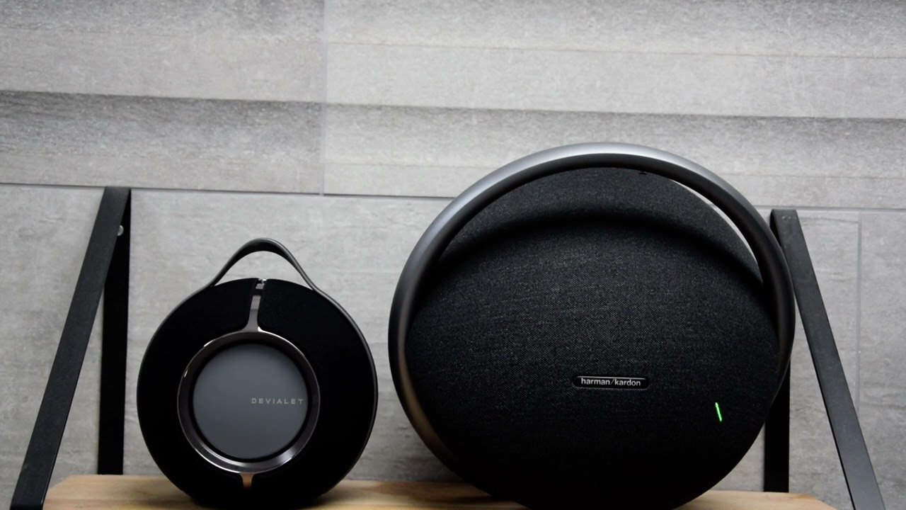 Devialet Mania vs Harman/Kardon Onyx 7. Test FR, avis en description. (Listen with good headphones)