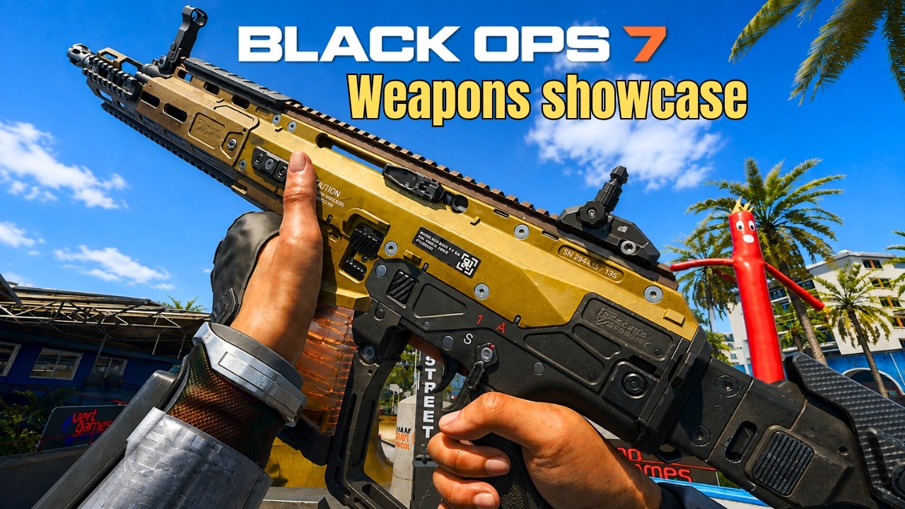 Call of Duty: Black Ops 7 - All Assault Weapons Showcase& Inspect Animations   