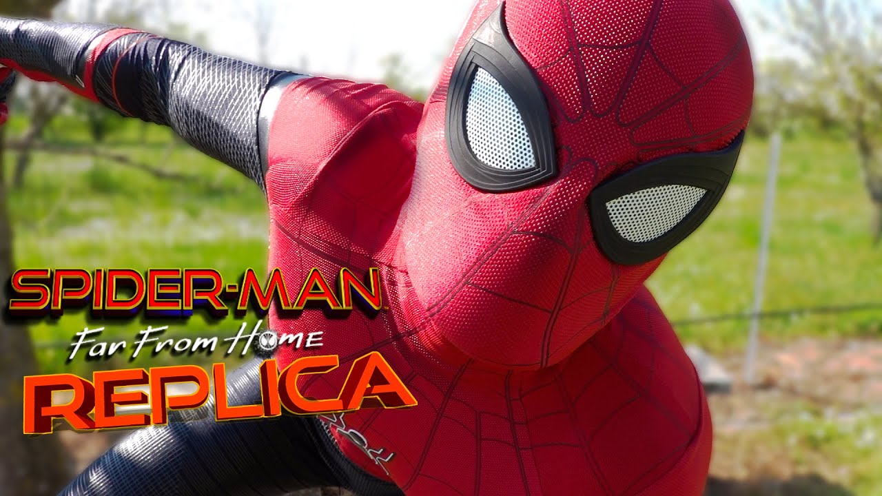IL MIO COSTUME DI SPIDER-MAN | Far From Home *suit up*