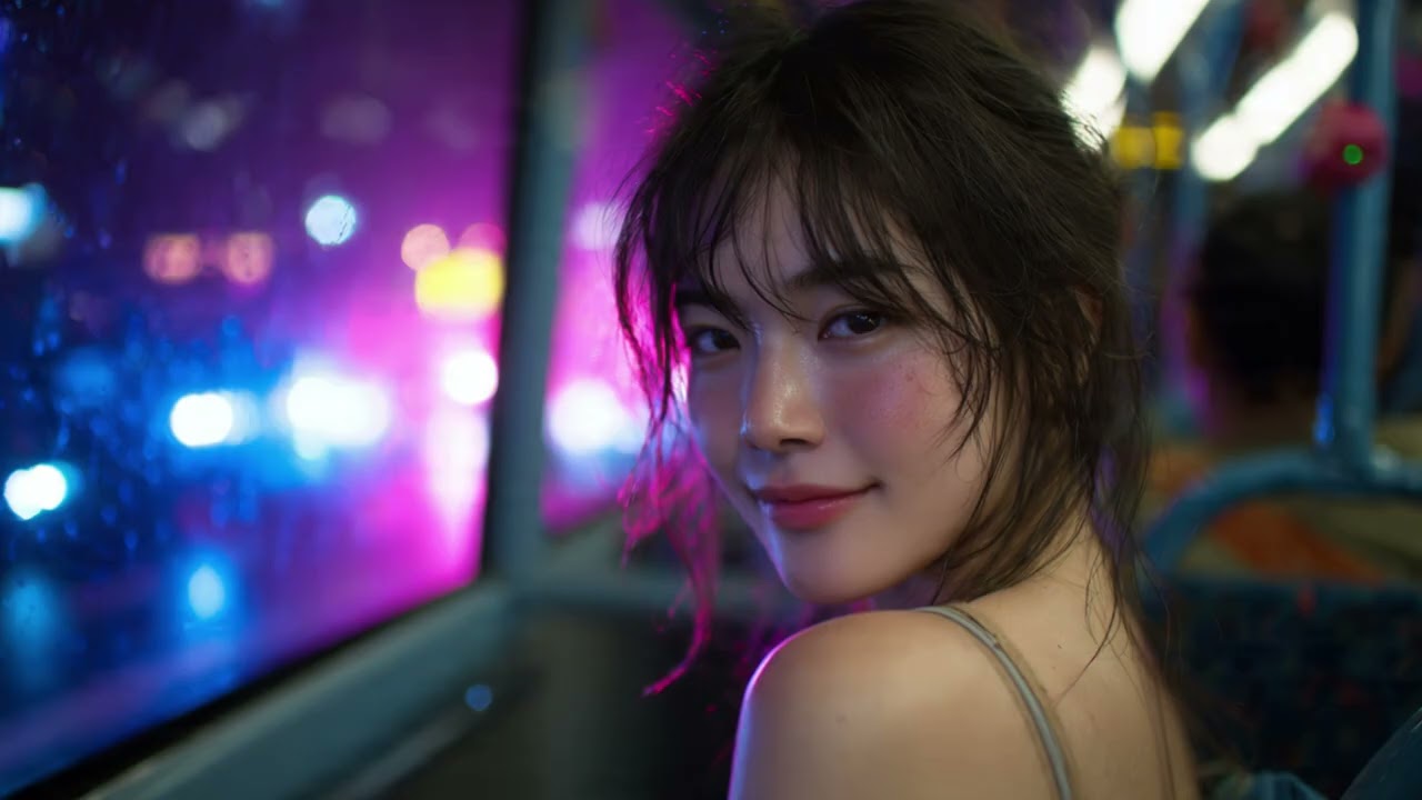 Korean Night Bus Song – Calm Chill Pop for Headphones