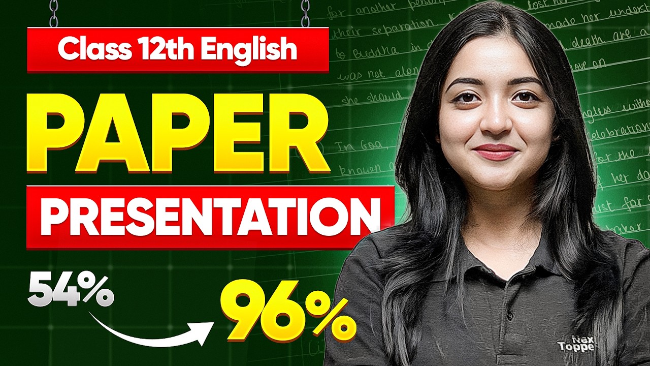 How To Write English Paper in Board Exam 2026😱 | Paper Presentation Tips - Class 12th English