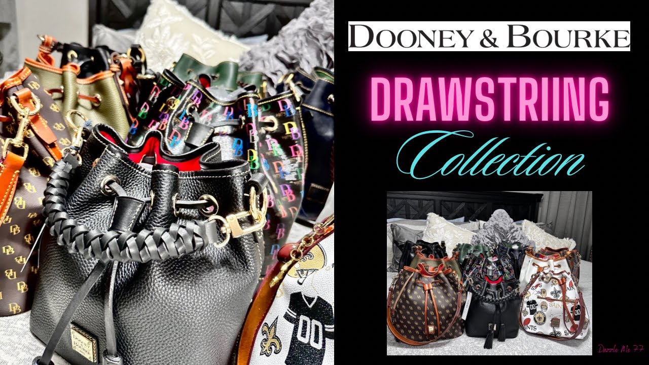My Dooney & Bourke Drawstring Handbag Collection #drawstringjuly @olamaye