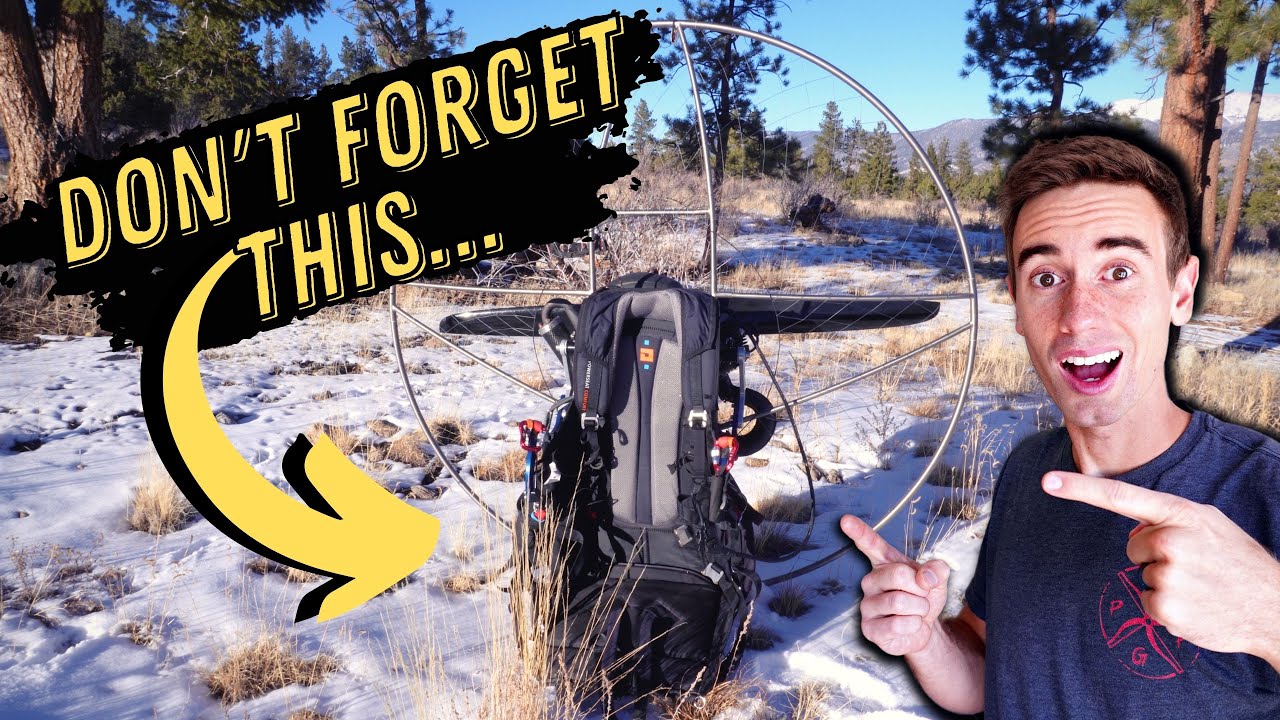 How To Preflight A Paramotor
