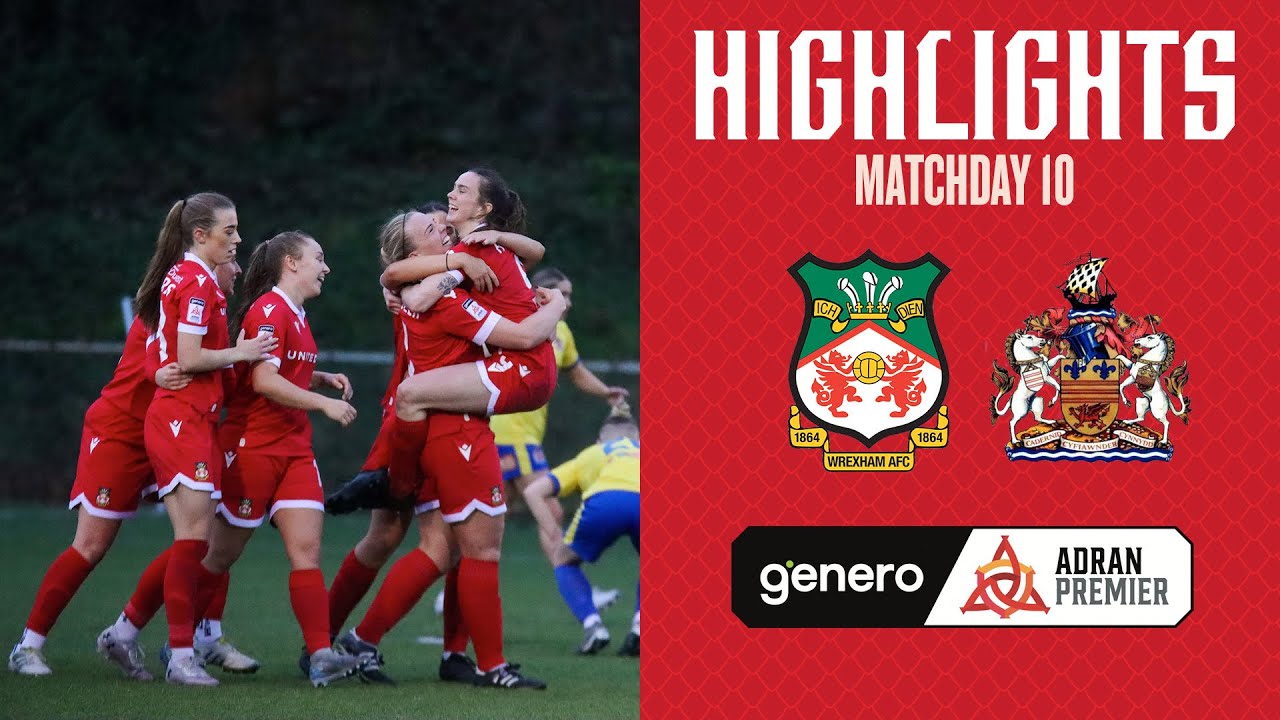 HIGHLIGHTS | Wrexham AFC Women vs Barry Town United