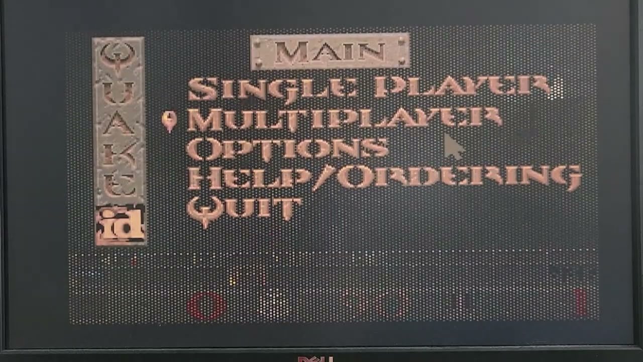 Amiga 1200 AGA, Quake benchmark, Emu68 (PiStorm RPi 4B).