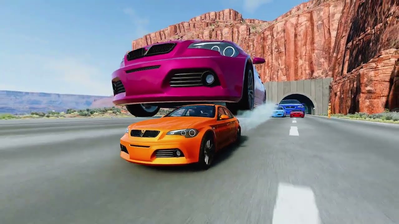 Can They Escape? BeamNG.drive Depth Challenge (Mini to Monster)