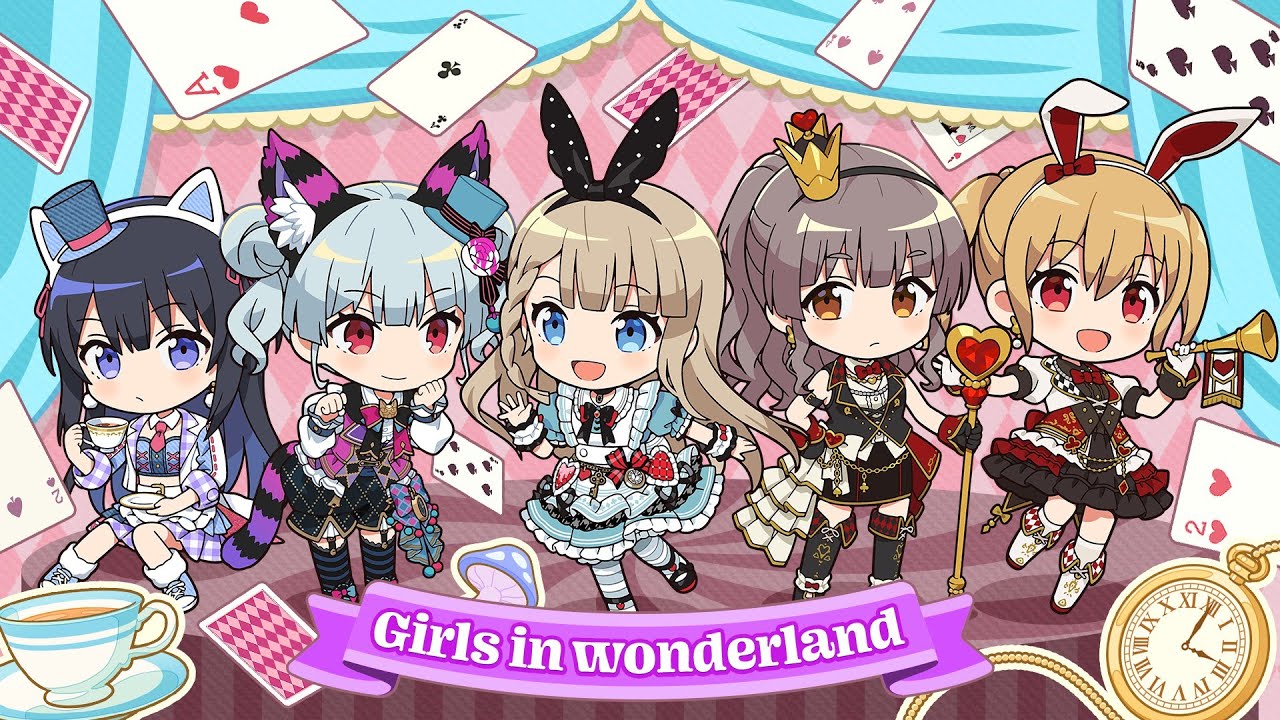 Girls in wonderland ／ 成宮すず&times;兵藤雫&times;鈴村優&times;長瀬琴乃&times;川咲さくら【IDOLY PRIDE/アイプラ】