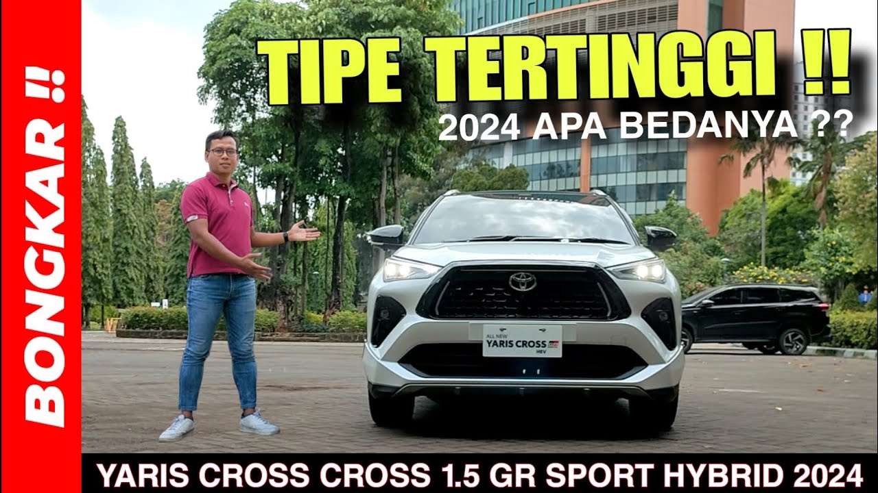Bongkar !! TOYOTA NEW YARIS CROSS 1.5 GR SPORT HYBRID TSS 2024 || Review Exterior & Exterior Terbaru