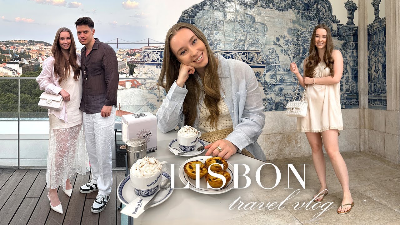 LISBON CITY TRIP: PASTEIS DE NATA, SHOPPING AT LOEWE & 2ND BIGGEST ZARA &ndash; EURO SUMMER TRAVEL VLOG