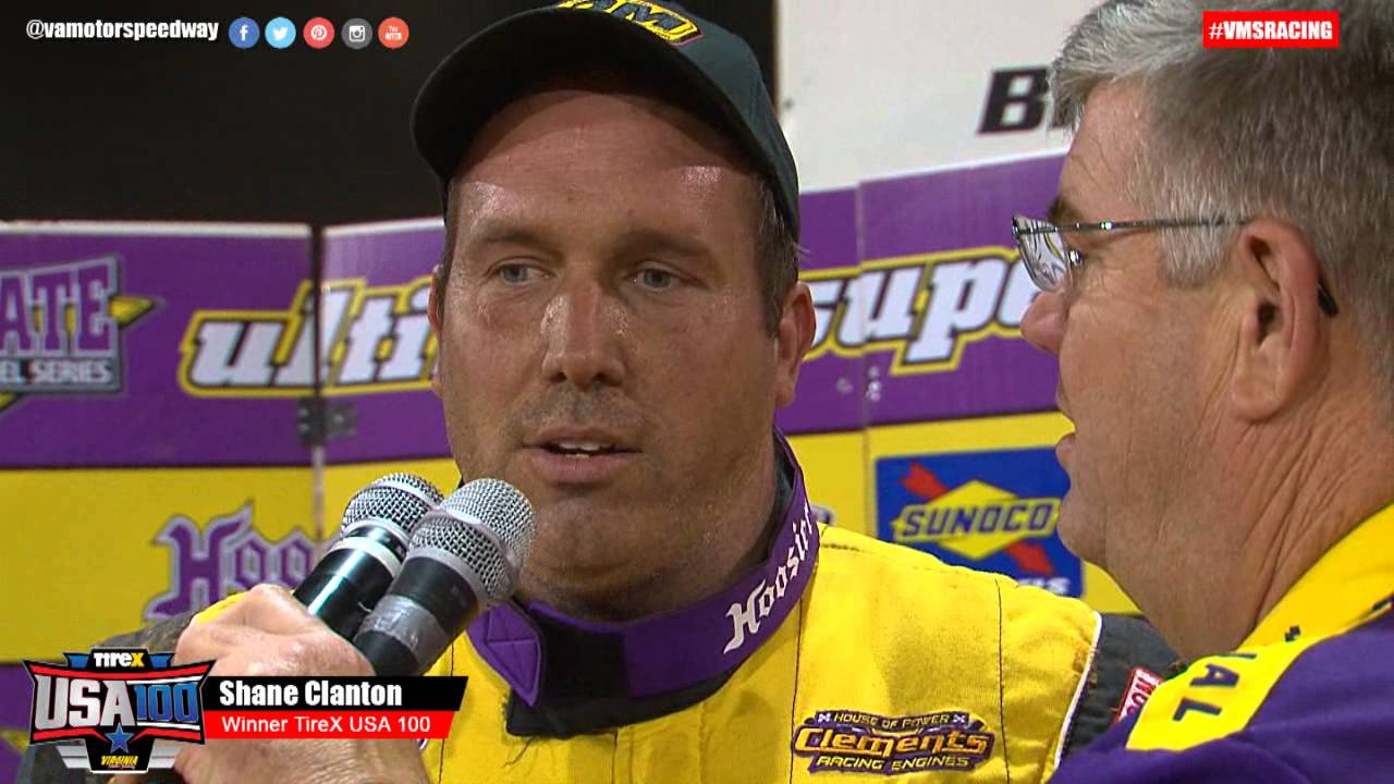 TireX USA 100 Shane Clanton Interview - May 16, 2015