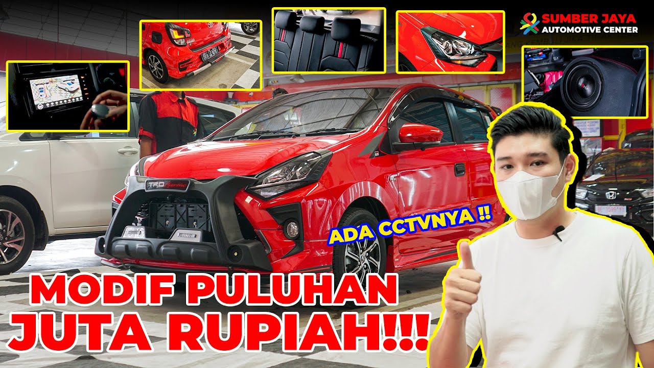 MODIF AGYA HABIS PULUHAN JUTA!! | JADI AGYA TERKEREN SE INDONESIA