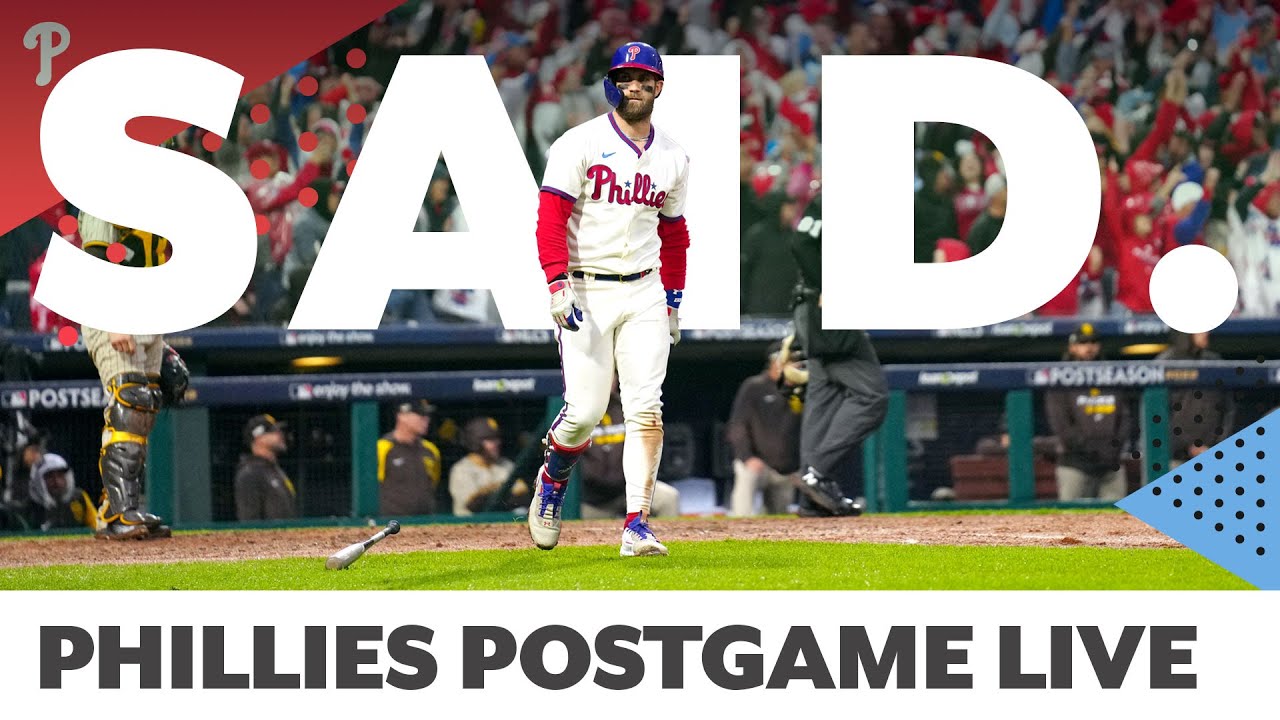WORLD SERIES BOUND!!! Philadelphia Phillies beat Padres in Game 5! | Phillies Postgame Live