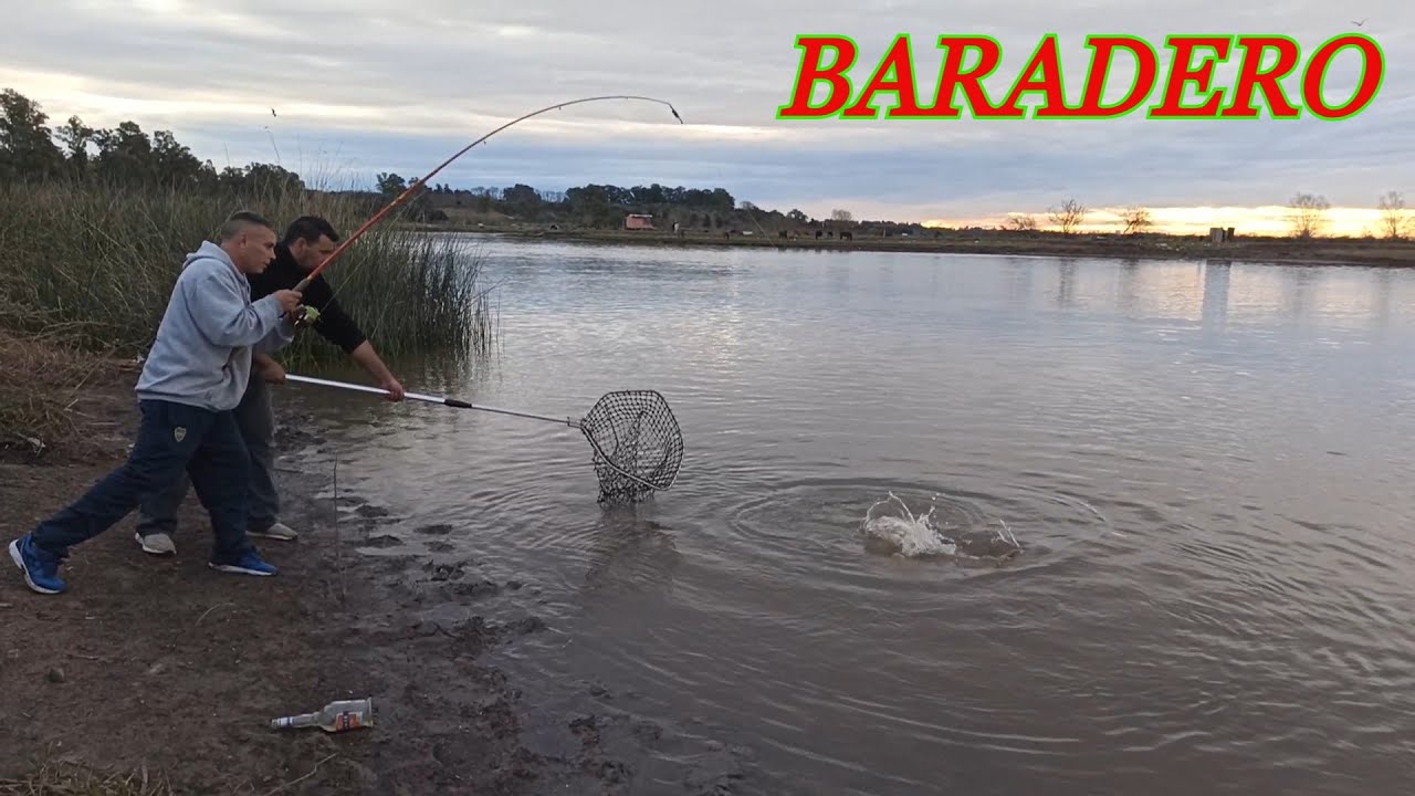 LUGAR Y ESTACIONAMIENTO GRATIS...TERRIBLE PESCA EN BARADERO..