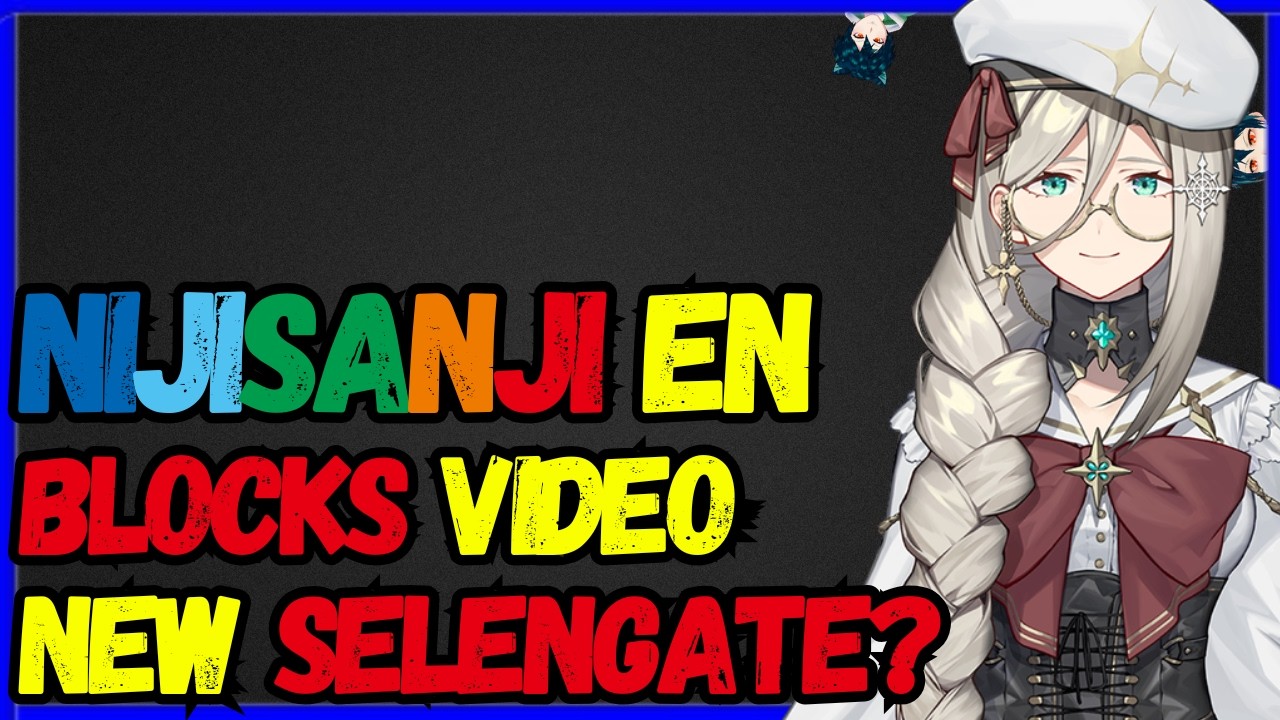 Nijisanji BLOCKS Music Video Selen again, Ironmouse TOY DEAL, Shylily OUTFIT, SHONDO CRAZY FAN