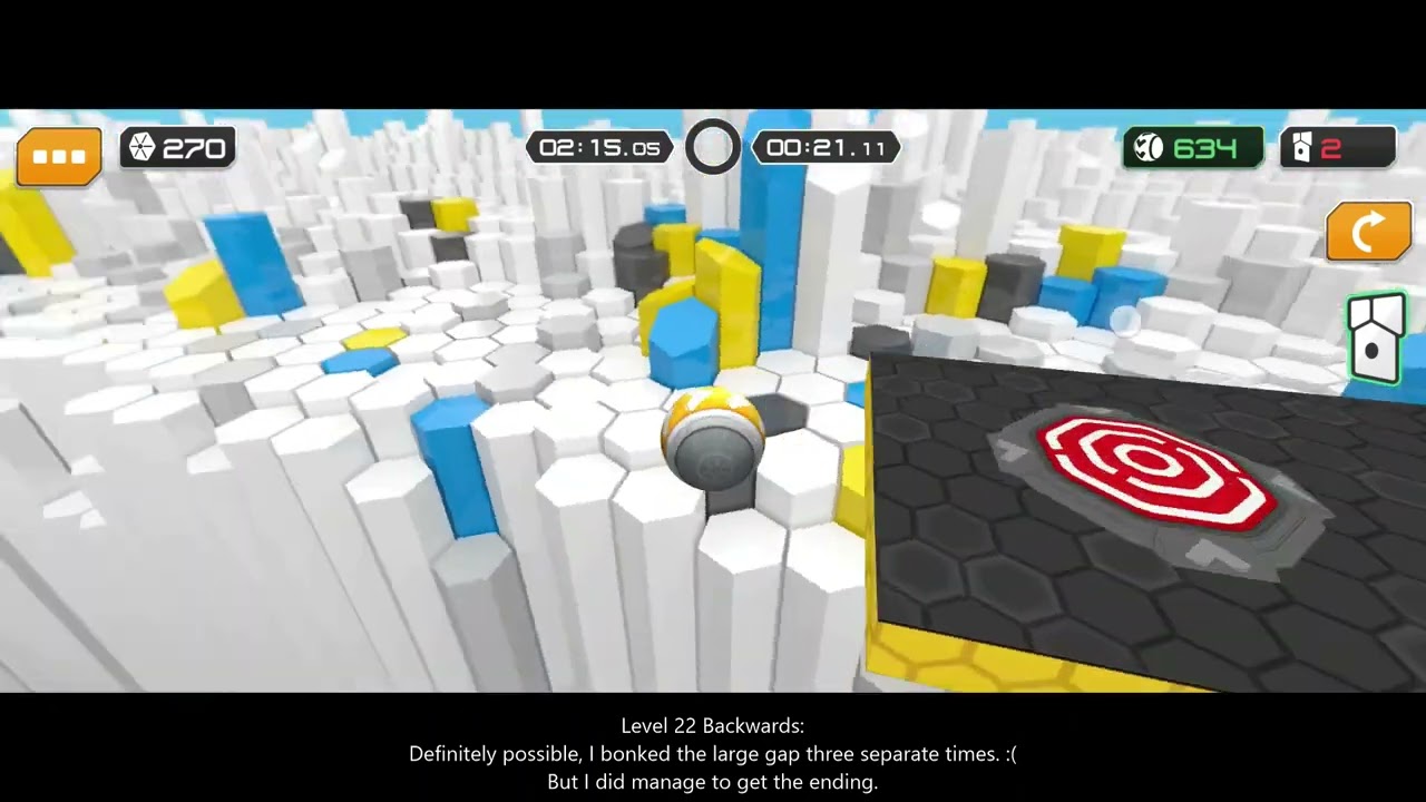 Gyrosphere Trials World 4 Backwards