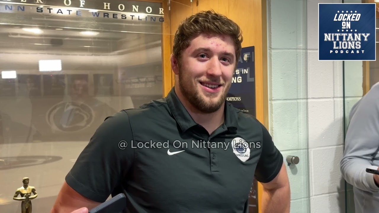 Cole Mirasola Talks Iowa Match, Being "Mean", & Current Win Streak [Penn State Wrestling]