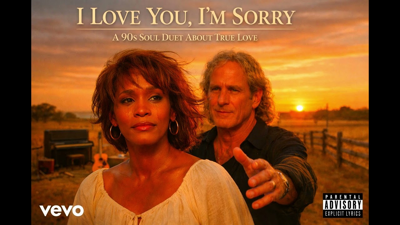 🌹 I Love You, I’m Sorry — by Michael Bolton and Whitney Houston. 90s Anthem.